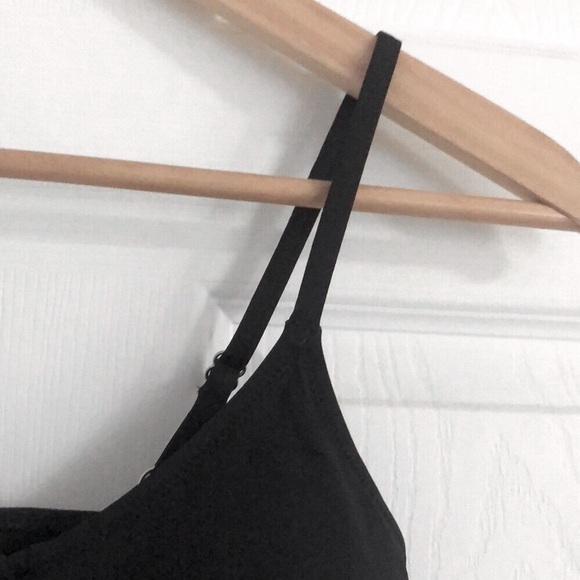 BNWOT Black bathing suit top bra - Picture 3 of 4